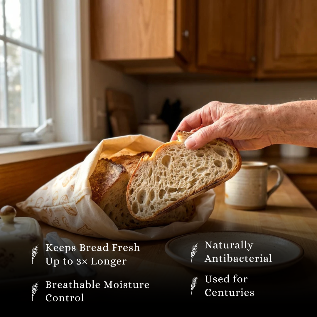 Beeswax Bread Bag