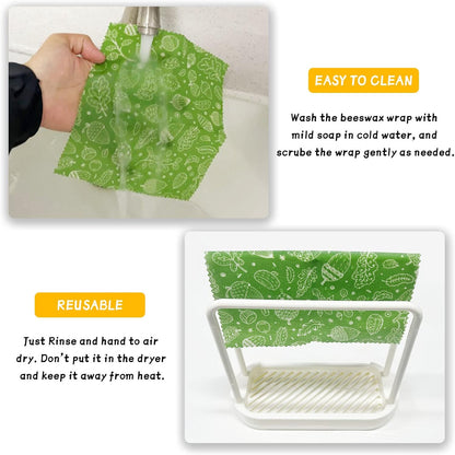 Beeswax wrapping Cloth (3pcs)